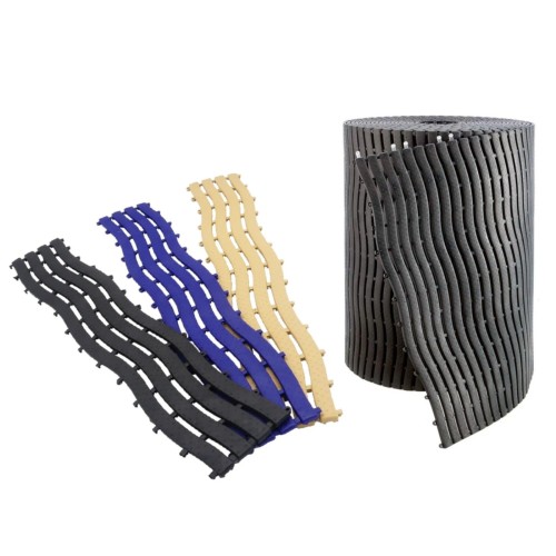 Covoras antialunecare pentru dus/sauna, din PE/EVA, latime 58 cm - Eliga