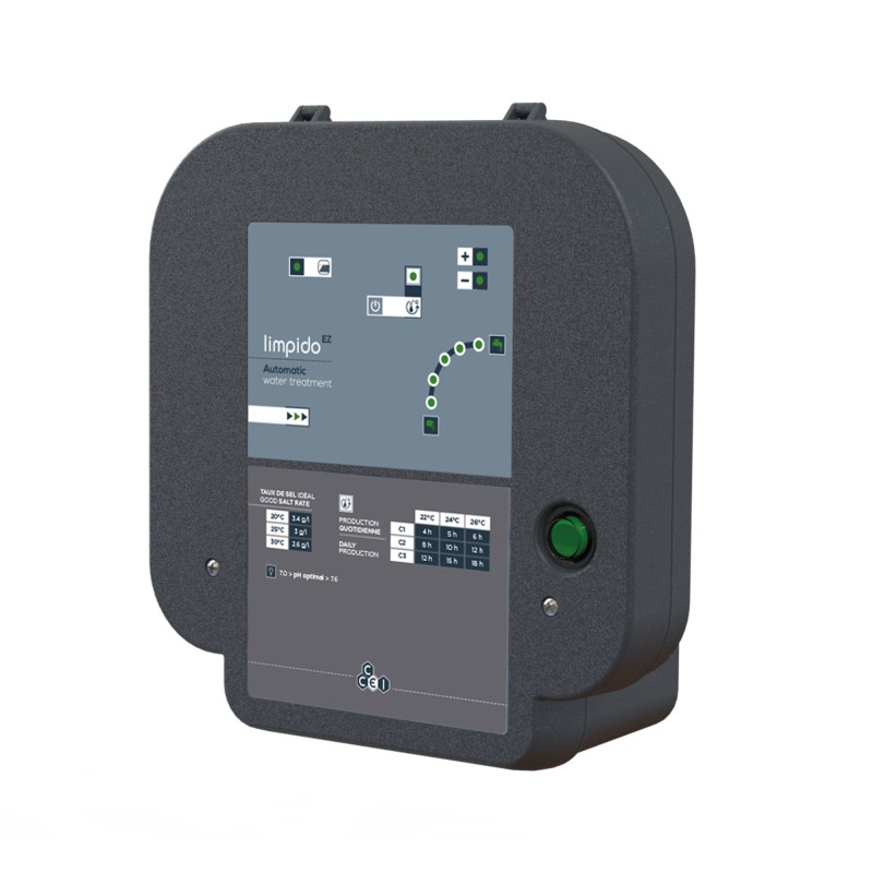 Electrolizor de sare pentru piscina Limpido EZ, 60 mc - CCEI France PF10I050