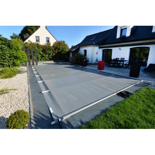  Prelata de Iarna cu bare pentru acoperire piscina 8x4m