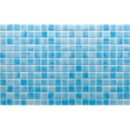 Mozaic din sticla 2.5x2.5, suport poliuretan - Mosavit BP-502