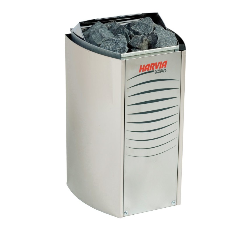 Incalzitor sauna Vega Compact fara panou de comanda, 3.5 kW, 2-4.5 m3 - Harvia HCBE350400S 