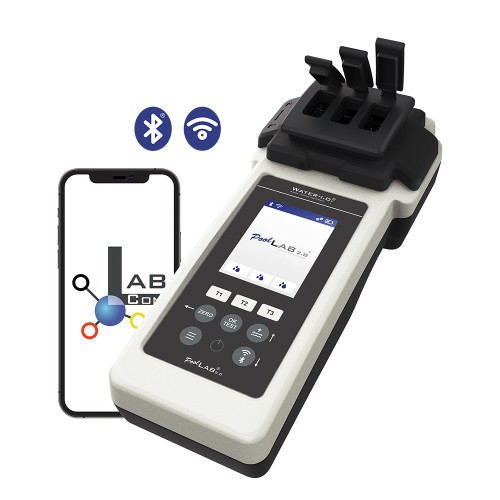 Tester electronic fotometric, 24 parametrii, Wi-fi, PoolLab 2.0
