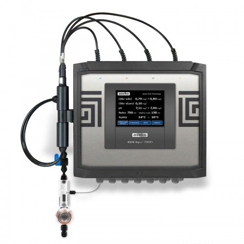 Sistem de dozare si control pH/Clor liber, digital, Wi-Fi, pentru piscine publice - Asin Aqua Net