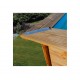 Piscina supraterana prefabricata GRE din lemn 535 x 335 x 117