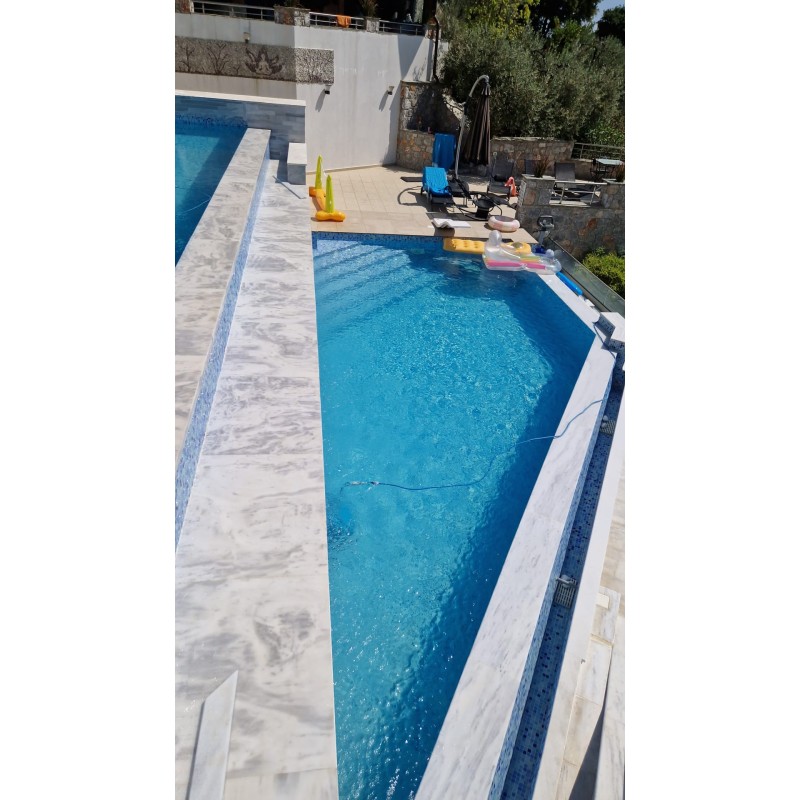 Mozaic din sticla 2.5x2.5, suport poliuretan - Mosavit BP-MIX