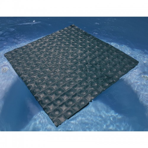 Prelata de vara cu bule pentru piscina 500 microni - Gri - Negru