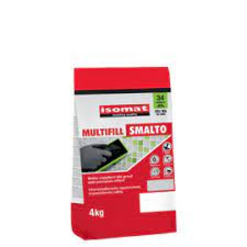 Chit de rosturi Multifill-Smalto 1-8 mm, 4 kg - Isomat