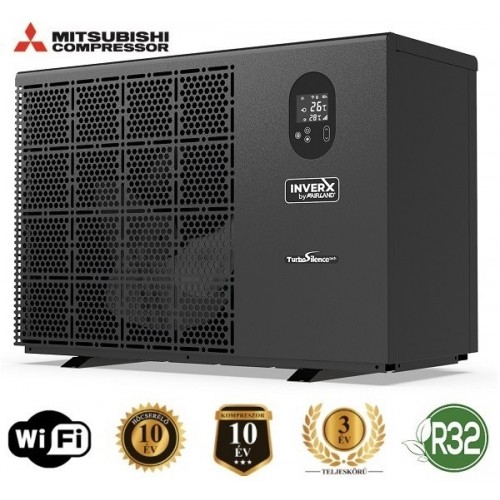 Pompa de caldura piscina Fairland Inver-X pentru 25 - 50 mc - 11 kW IXCR36