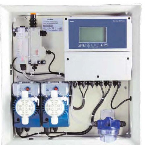 Sistem de control pH/Clor liber, pentru piscine publice, Kontrol Guard Fort - SEKO Control Guard