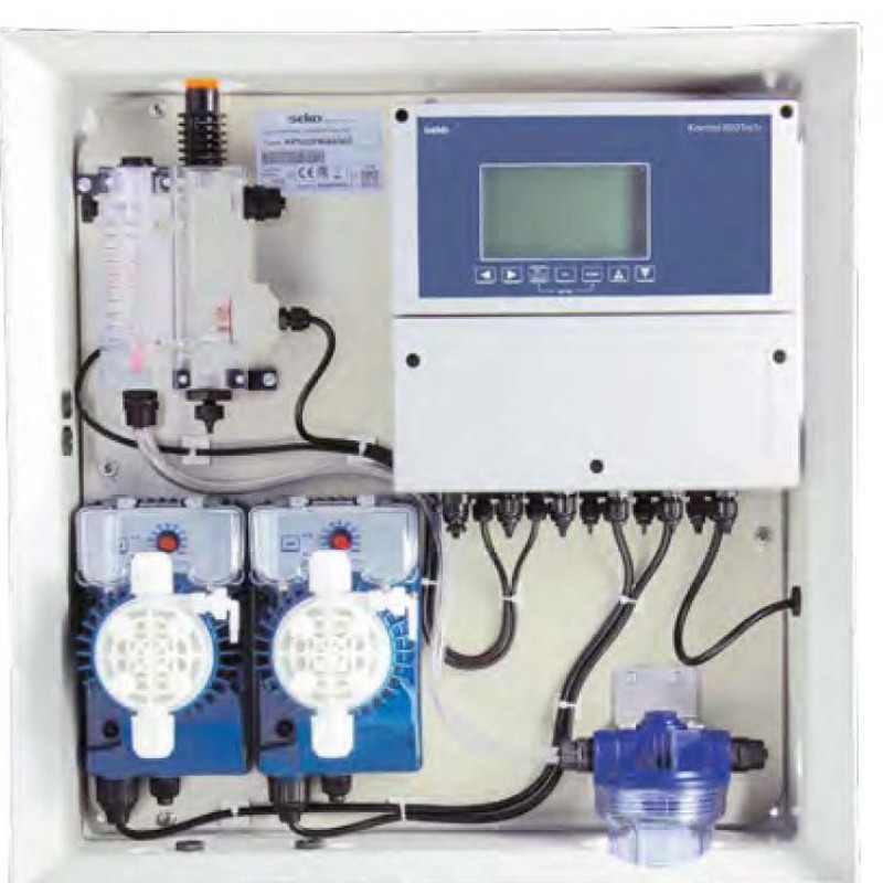 Sistem de control pH/Clor liber, pentru piscine publice, Kontrol Guard Fort - SEKO Control Guard