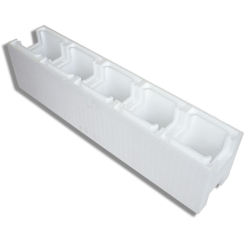 Cofraj de polistiren constructie piscina 100x25x25