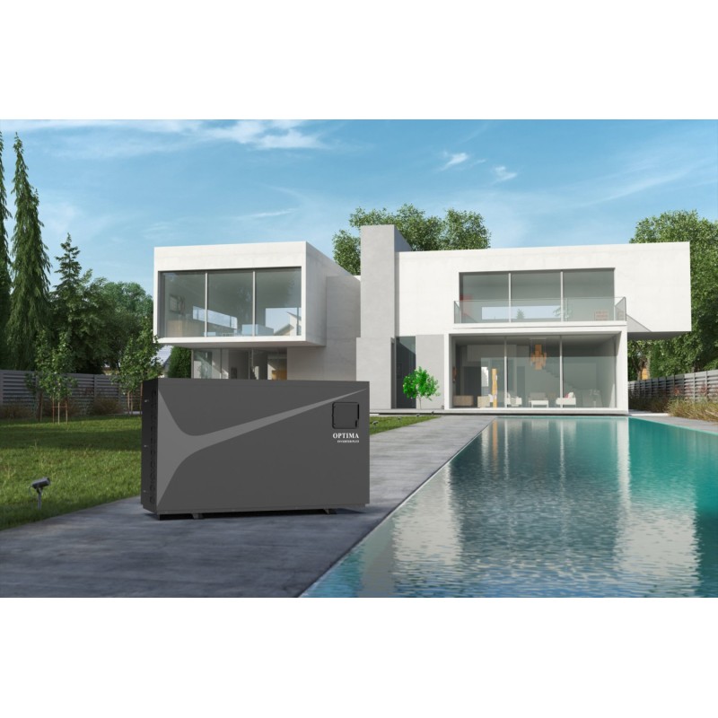 Pompa de caldura piscina FULL INVERTER 9.5 kW pentru 30-55 MC - compresor Mitsubishi