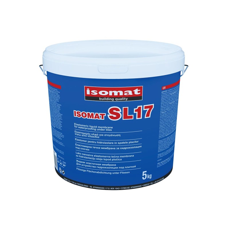 Membrana elastomera hidroizolanta ISOMAT SL 17, 5 kg - Isomat