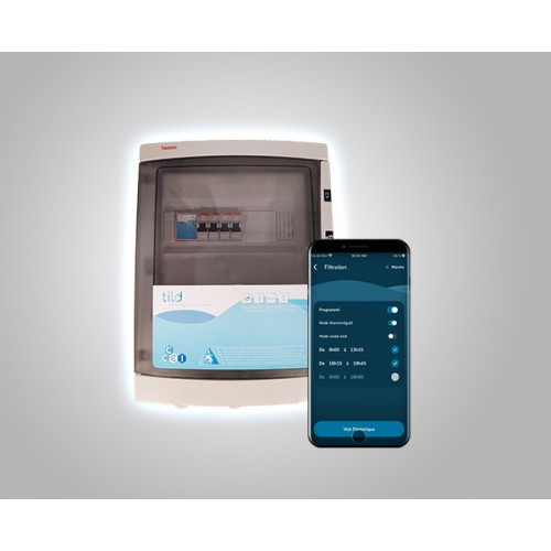 Panou electric pentru piscina cu Wi-Fi incorporat SMART TILD CCEI PF10Y700