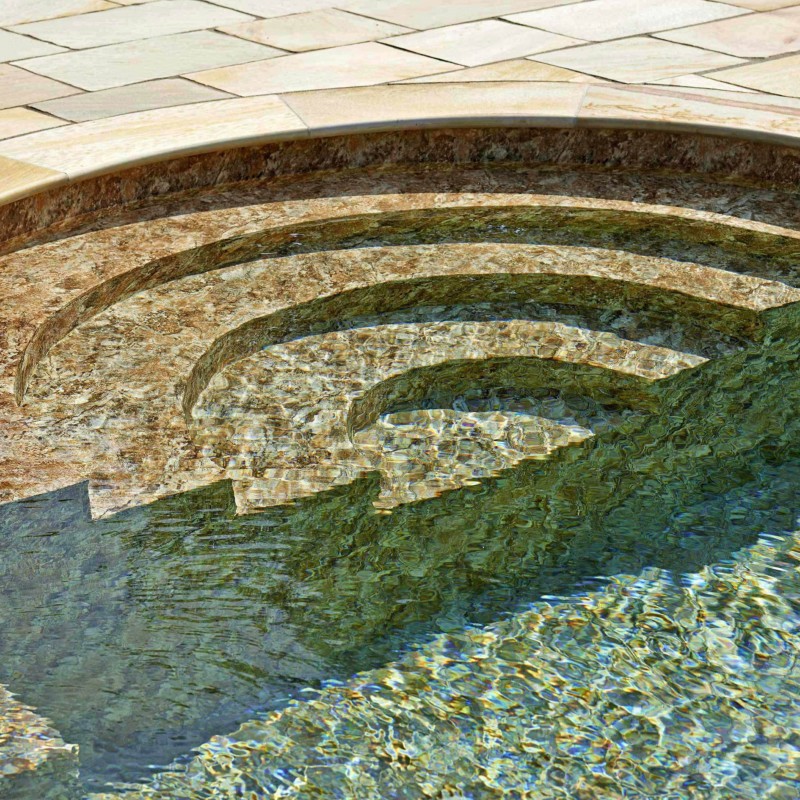 Liner PVC antiderapant pentru placare piscina, 2 mm, Alkorplan Touch Authentic, Renolit