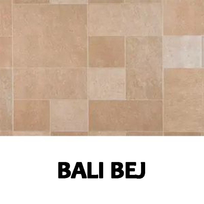 Liner PVC 3D pentru placare piscina, 1.8 mm, Sensitive Bali Bej, SopremaPool 156988/SSBS