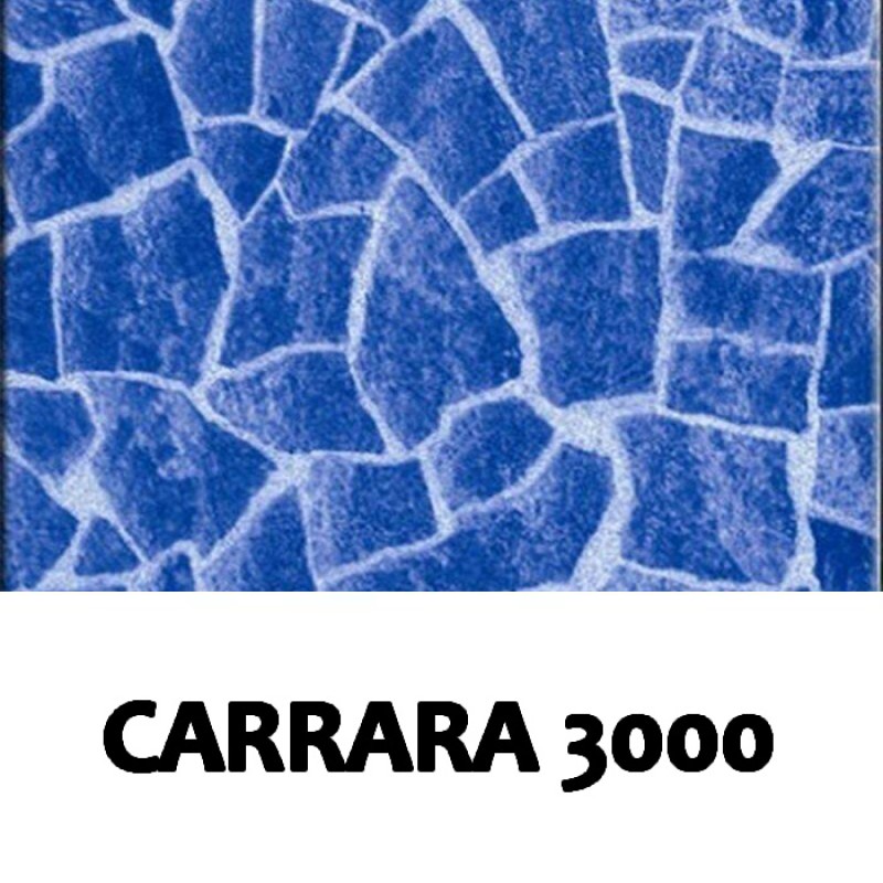 Liner PVC pentru placare piscina, 1.5 mm, Carrara, Renolit 3000