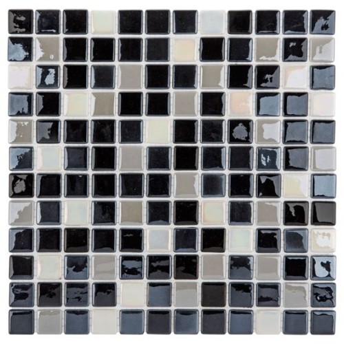 Mozaic din sticla 2.5x2.5, suport poliuretan - Mosavit BP-244