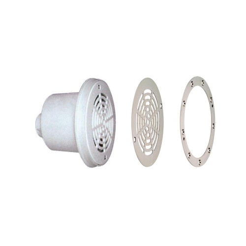 Sifon grila inox, corp ABS, lipire, pentru piscine pe liner/beton Vamilla 483256