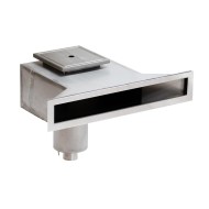 Skimmer din inox cu gura ingusta pentru piscine pe liner/beton Vamila 1542200