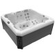 Jacuzzi exterior Atlas Palermo Deluxe pentru 5 persoane + capac termic - Wellis