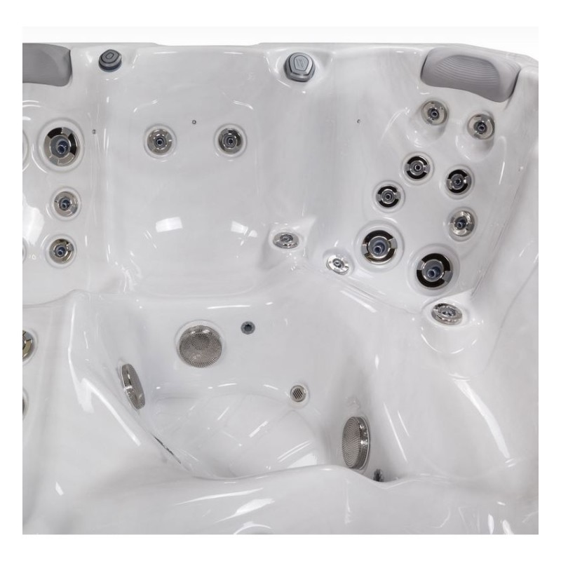 Jacuzzi exterior Atlas Palermo Deluxe pentru 5 persoane + capac termic - Wellis