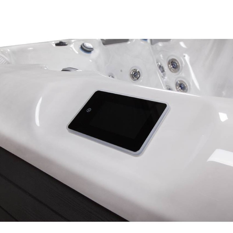 Jacuzzi exterior Atlas Palermo Deluxe pentru 5 persoane + capac termic - Wellis