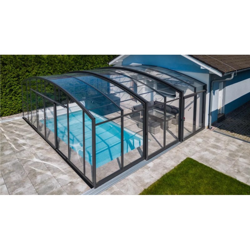 Acoperire piscina din policarbonat Casablanca