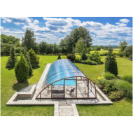 Acoperire piscina din policarbonat Albixon - Monaco Future