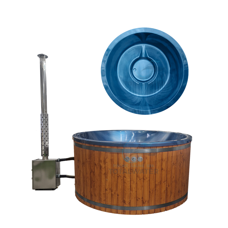 Cadă hidromasaj tip Ciubăr - Classic Round Out, Mojodas