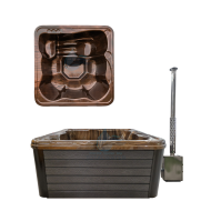 Cadă hidromasaj tip Ciubăr - Monaco Out, Mojodas