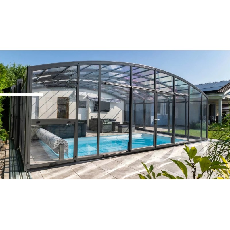 Acoperire piscina din policarbonat Casablanca