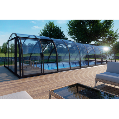 Acoperire piscina din policarbonat Albixon - Monaco Future