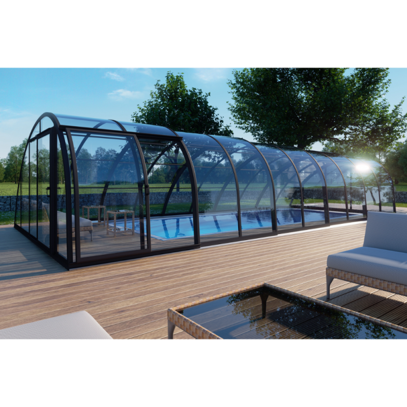 Acoperire piscina din policarbonat Monaco Future