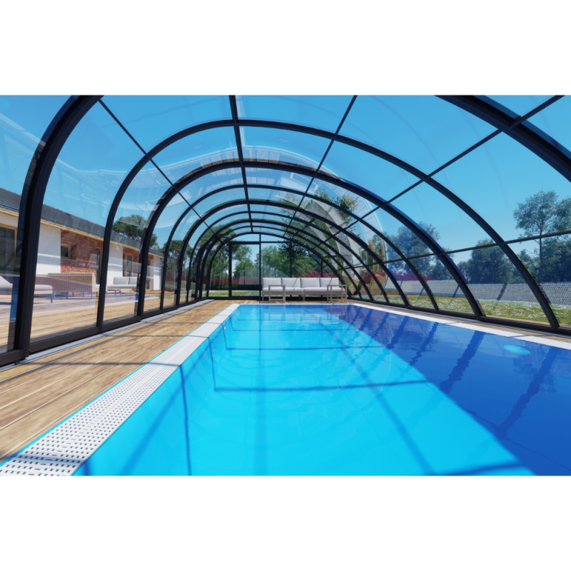 Acoperire piscina din policarbonat Monaco Future