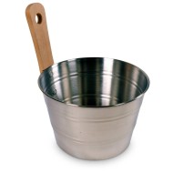 Galeata din inox pentru sauna 4L - Eliga