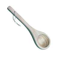 Lingura de lemn pentru sauna, 36 cm