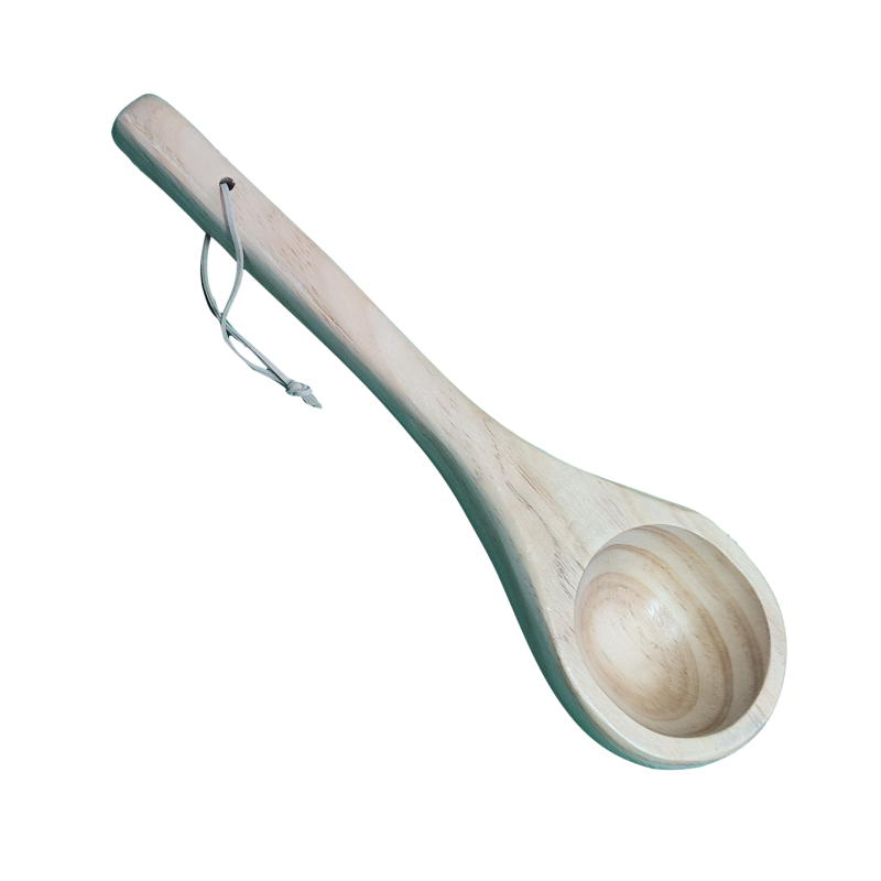 Lingura de lemn pentru sauna, 36 cm