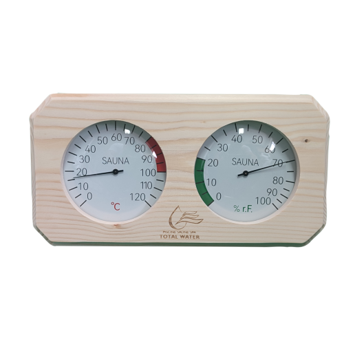Termo-higrometru pentru sauna uscata