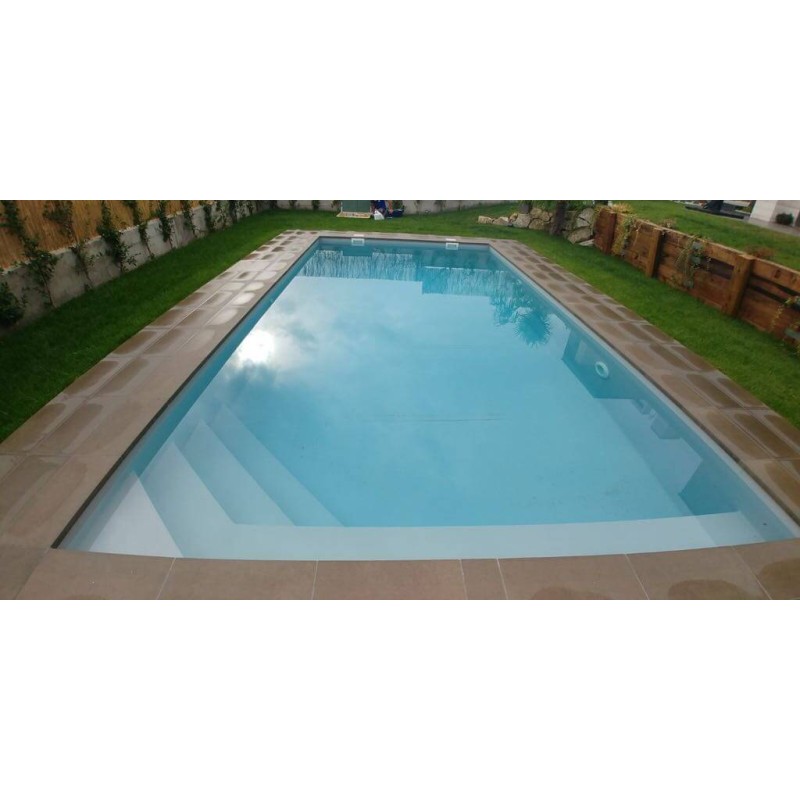 Liner gri clair PVC PREMIUM pentru piscine 1.5 mm Cefil