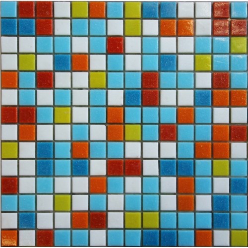 Mozaic din sticla 2x2, suport hartie - Vetro Glass Mosaics M201