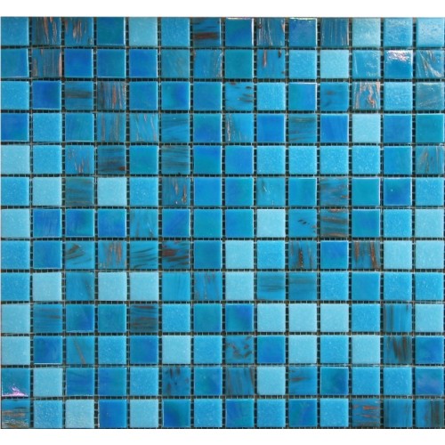 Mozaic din sticla 2x2, suport plasa - Vetro Glass Mosaics TW1527