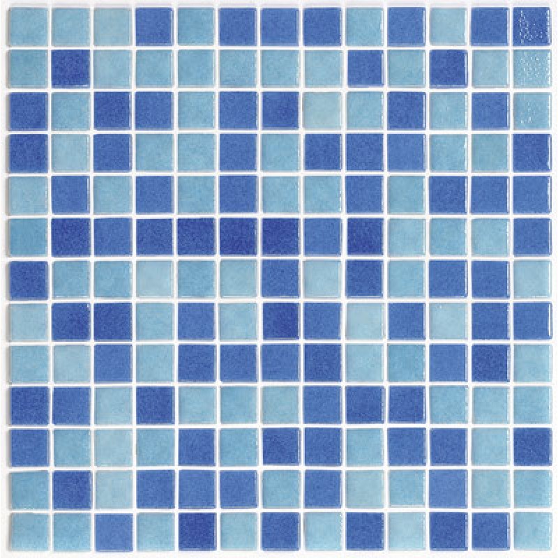 Mozaic Mixt Pool Fog/Blue Fog, suport polyurethane