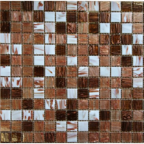 Mozaic din sticla 2x2, suport plasa - Vetro Glass Mosaics Deluxe