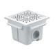Sifon patrat pentru piscine din beton AstralPool 00258