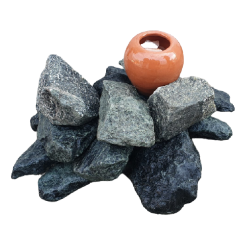 Minibol pentru arome sau sare de Himalaya pentru sauna uscata