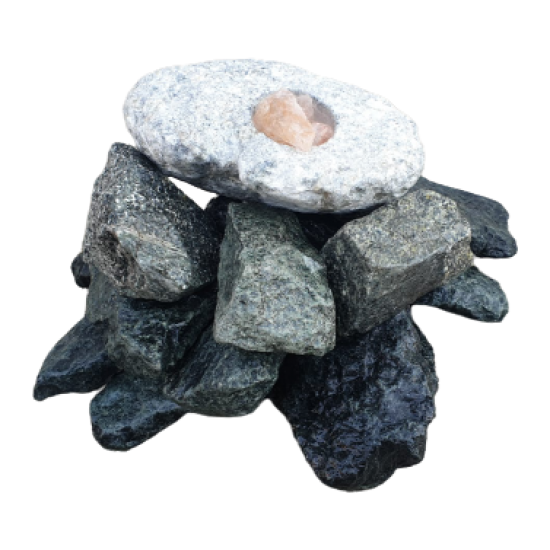 Roca decorativa cu sare de Himalaya