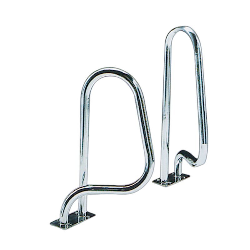 Balustrada pentru piscina cu placa fixare, Crossover, 2 bucati, inox AISI 316 - AstralPool 05544