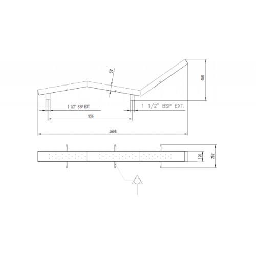 Pat pentru hidromasaj - AstralPool 35249