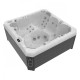Jacuzzi exterior Malaga Life Deluxe pentru 6 persoane + capac termic - Wellis